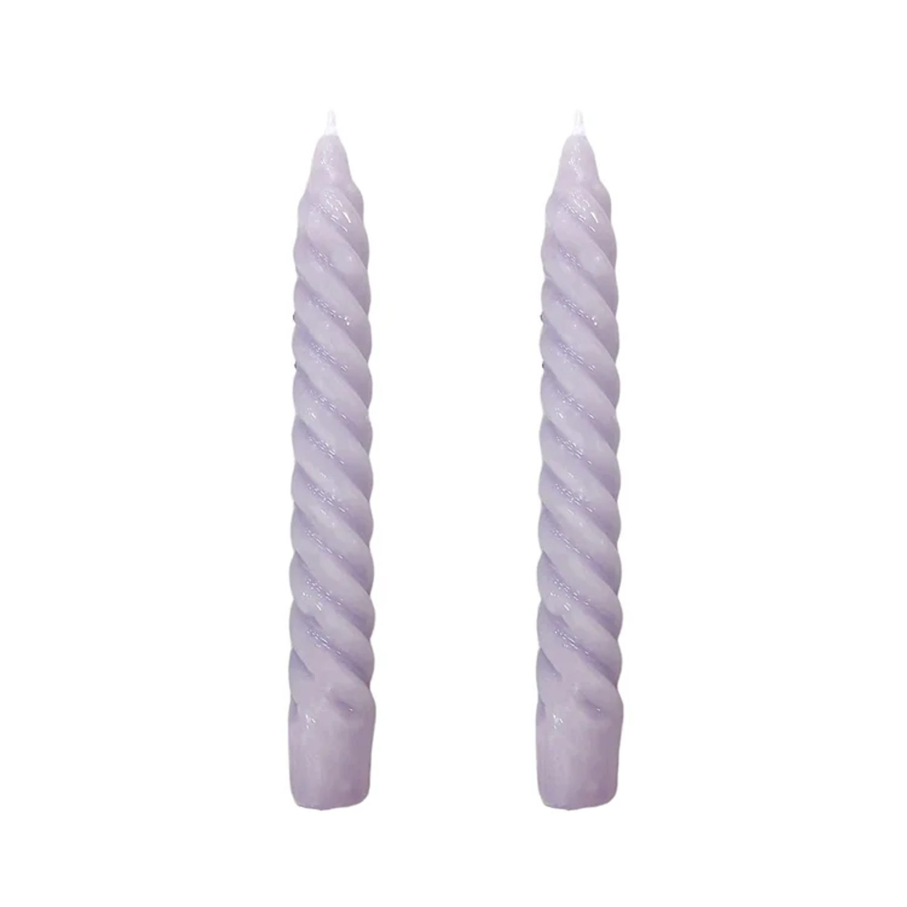 Vela Castiçal Twist Bold Lilás 3