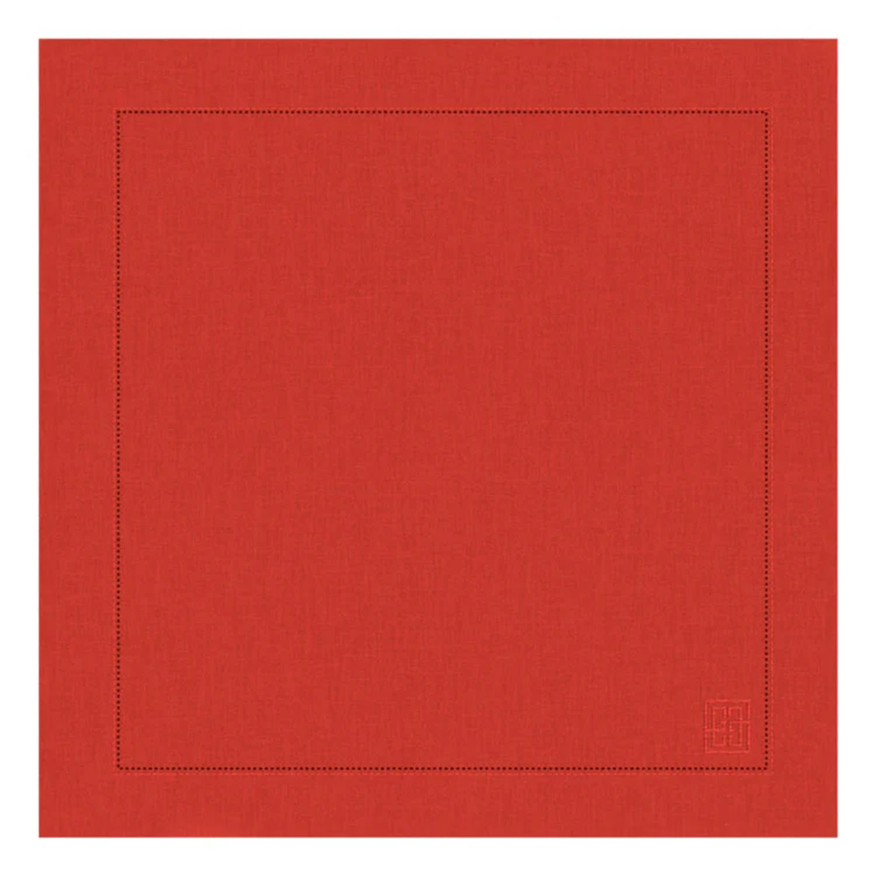Guardanapo Linho Puro Vermelho 3