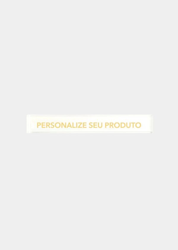 Adorno Régua Personalizada 40cm