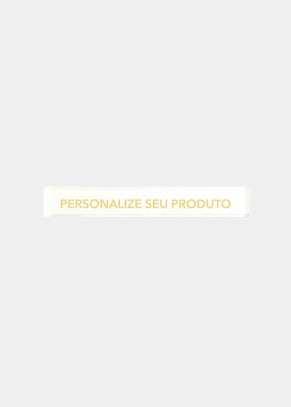 Adorno Régua Personalizada 40cm