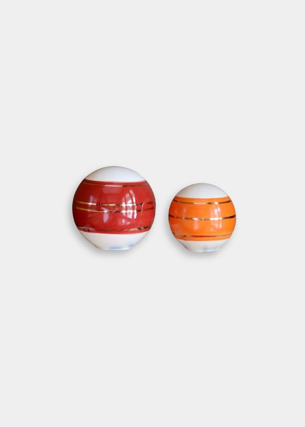 Bubble - Vermelho & Laranja