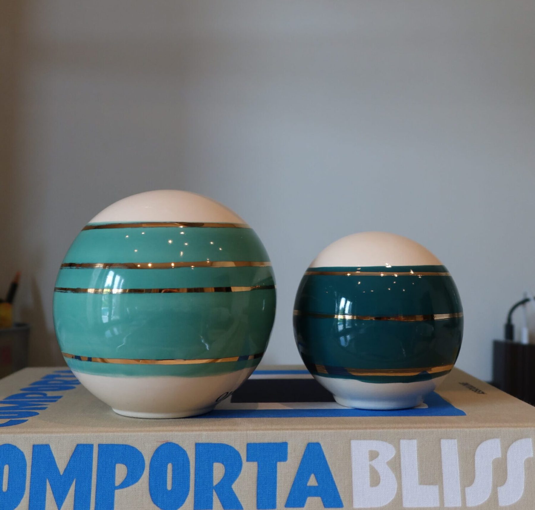 Bubble - Verde Água & Petróleo 2