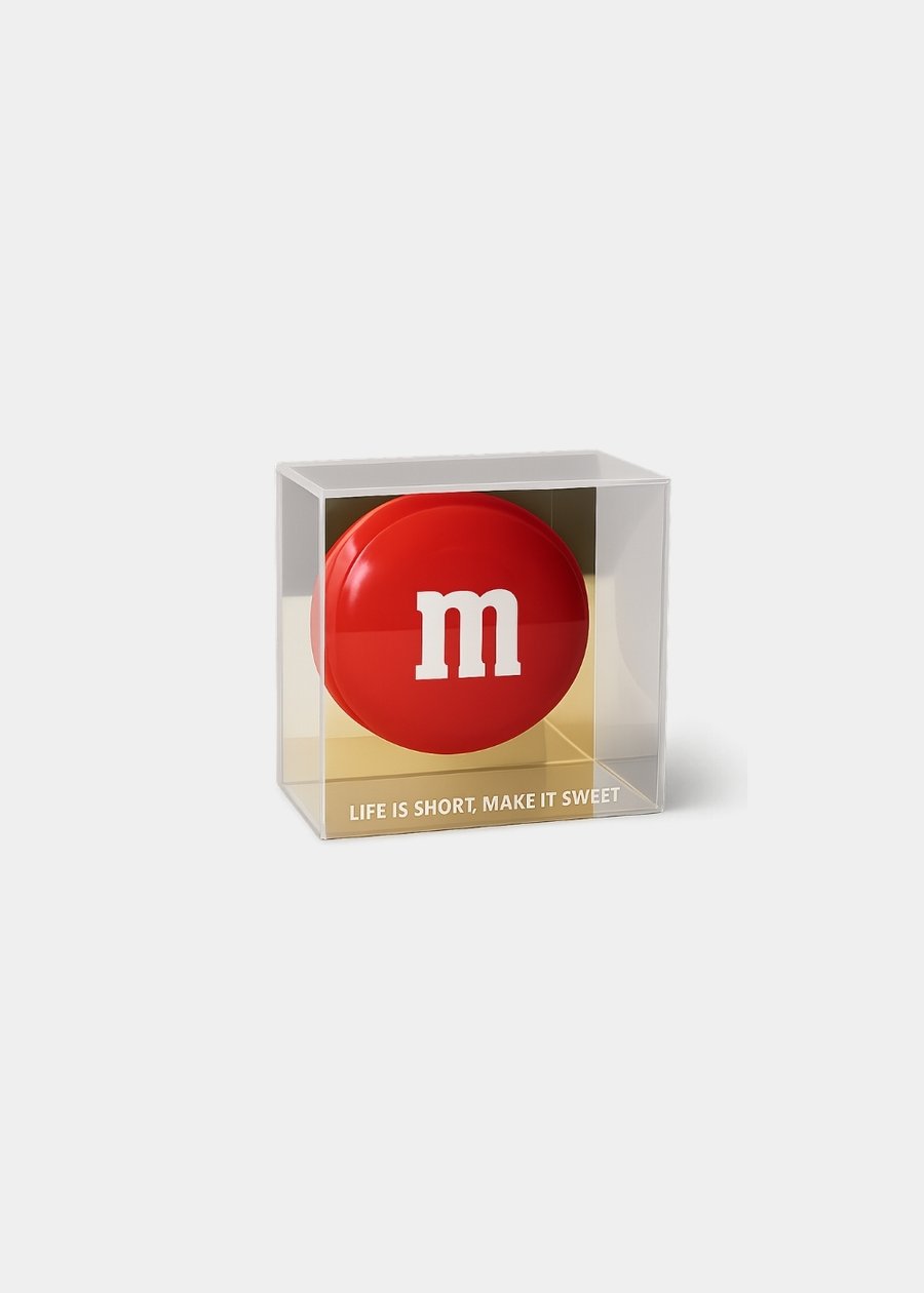 M&M Vermelho Na Caixa