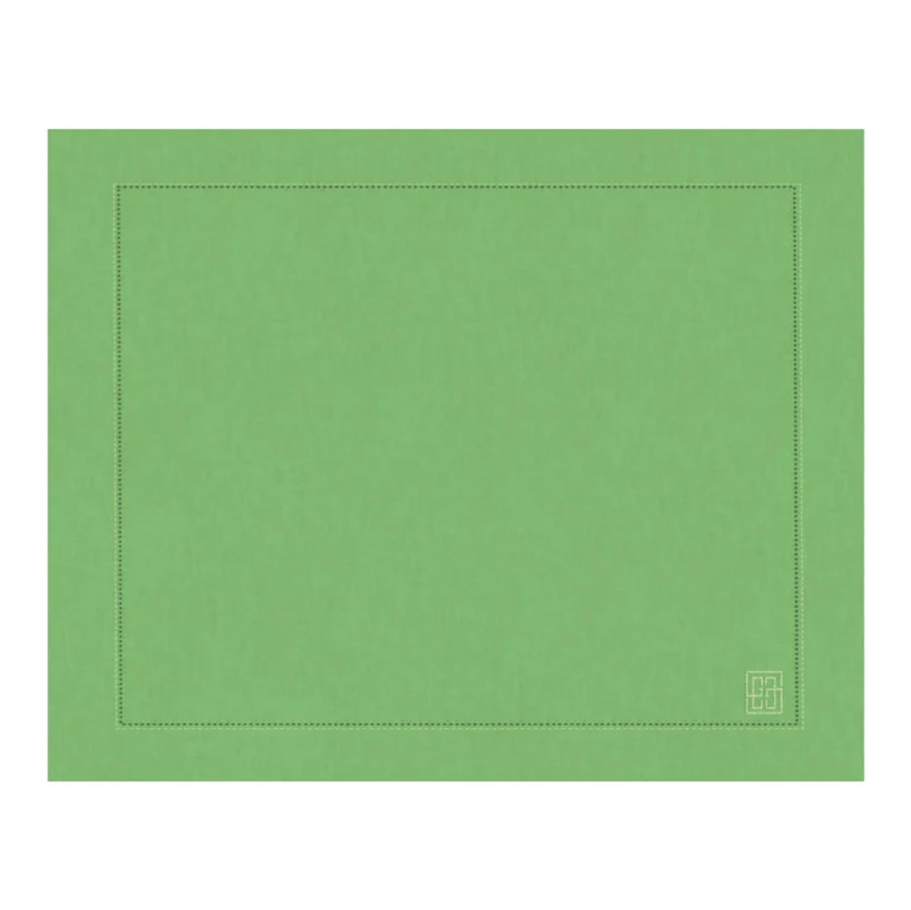 Jogo Americano Linho Puro Verde Folha 3