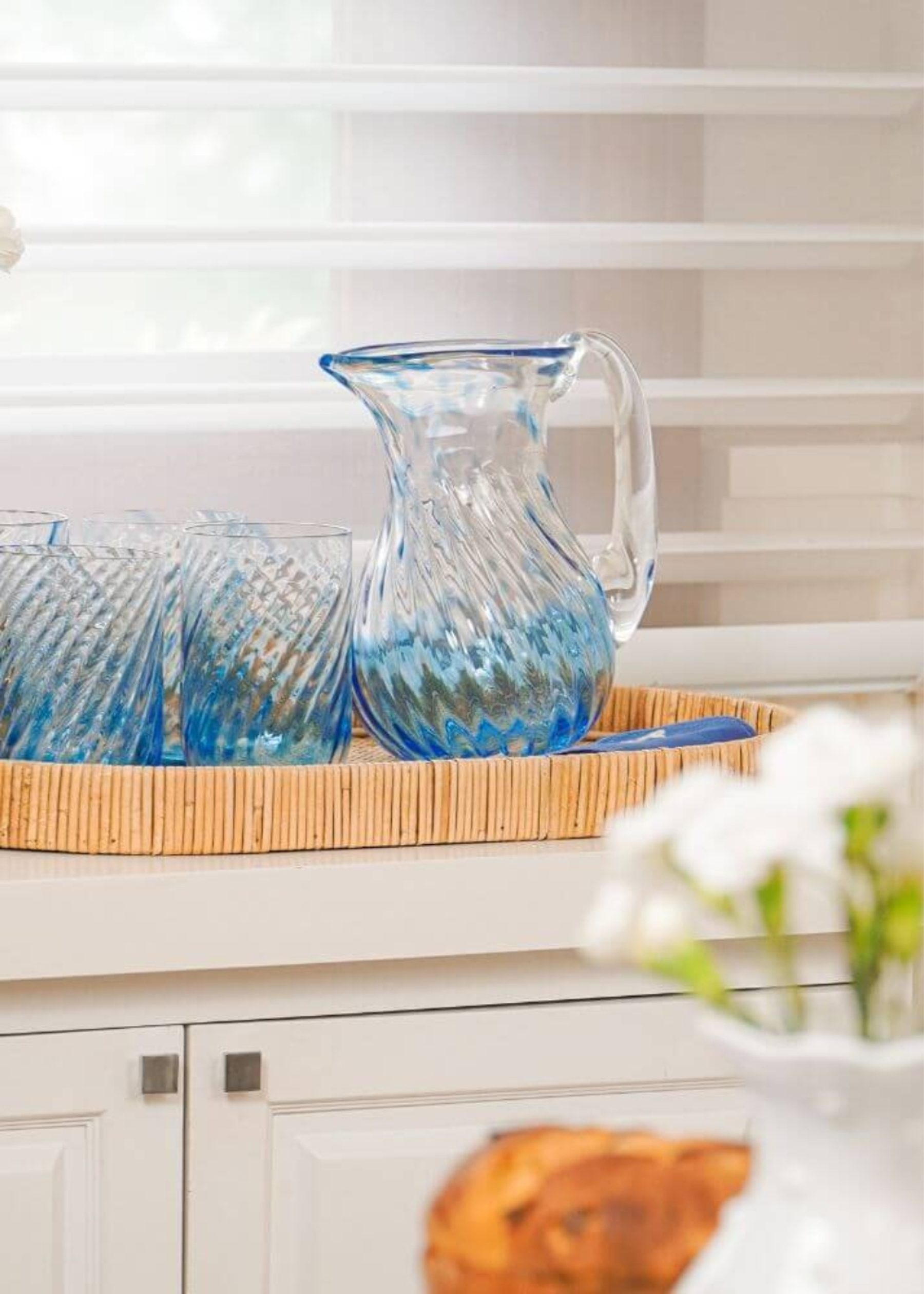 Copo de Murano Azul 3