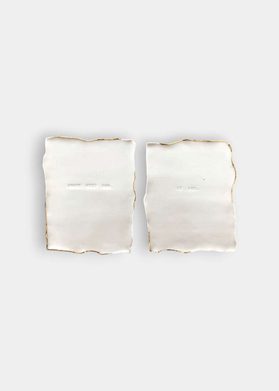 Folha de Porcelana Personalizada - A5