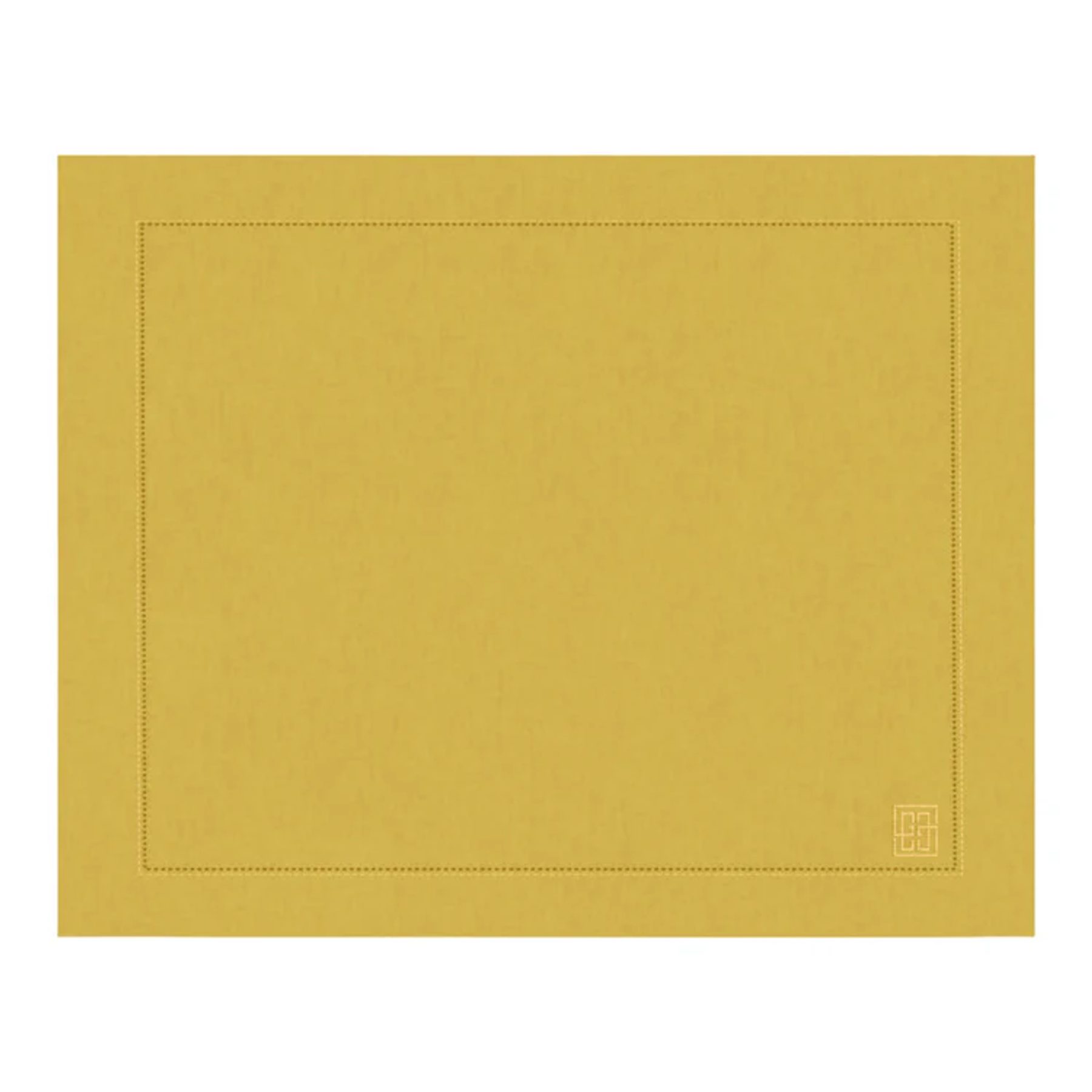 Jogo Americano Linho Puro Amarelo 1