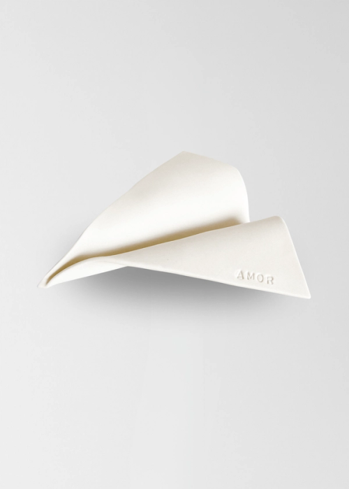 Avião Porcelana Amor