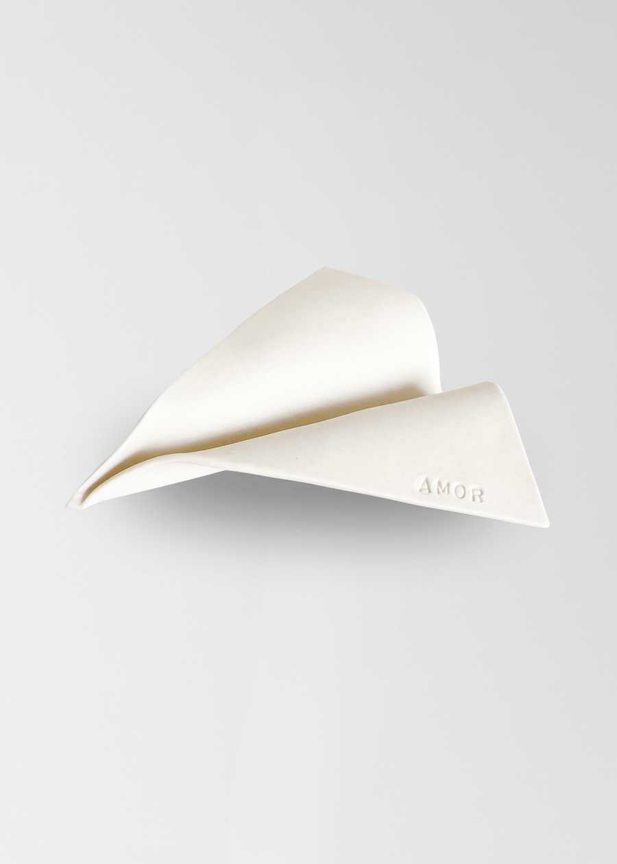 Avião Porcelana Amor