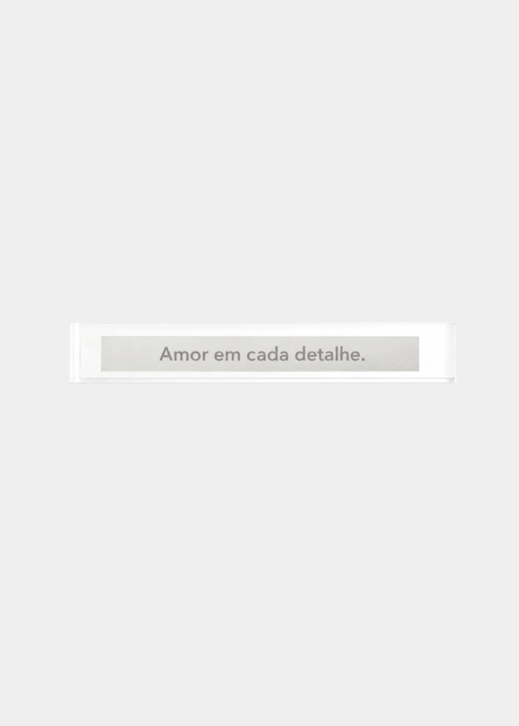 Adorno Régua  "Amor Em Cada Detalhe"  2
