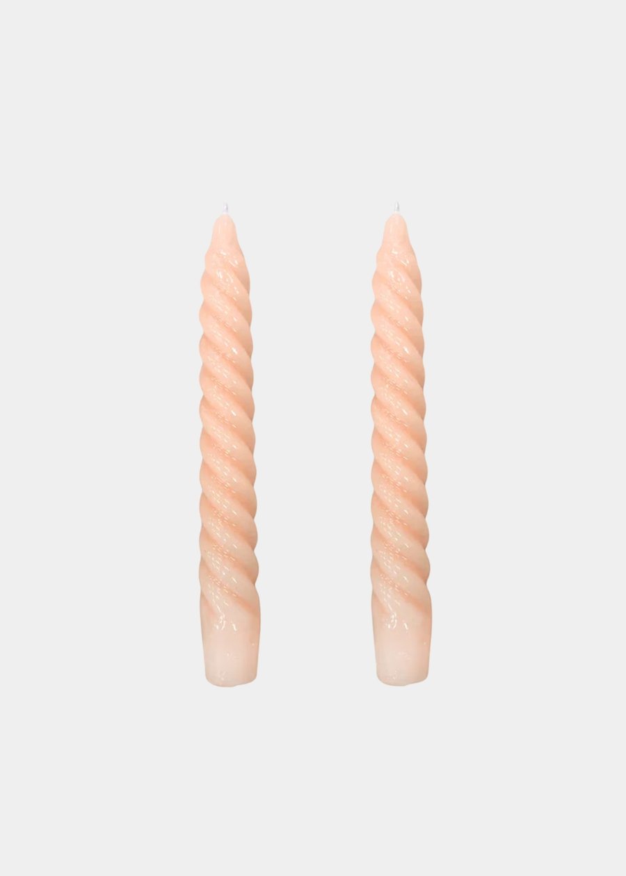 Vela Castiçal Twist Bold Rosa