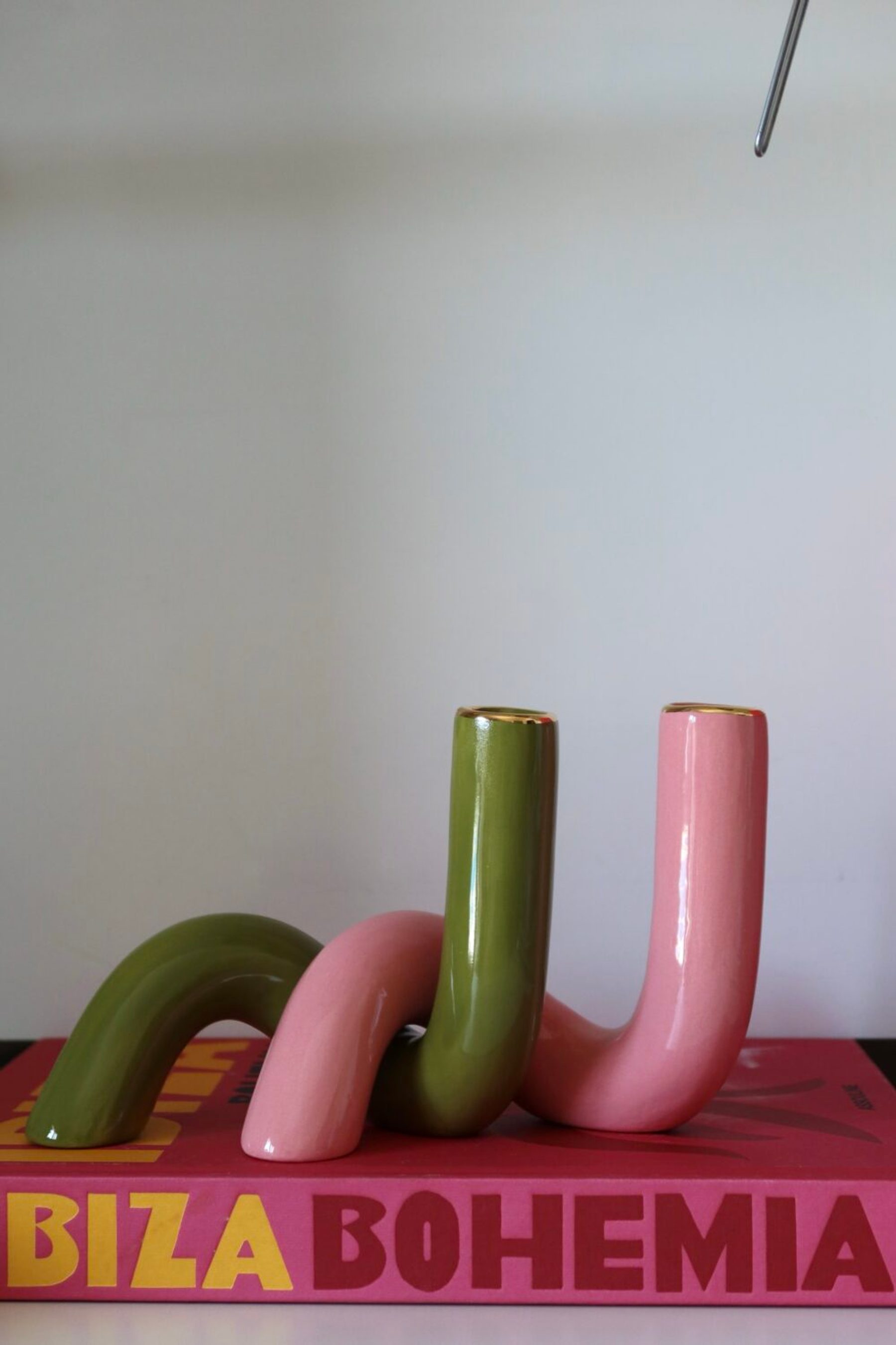 Twisted Verde Oliva & Rosa 3