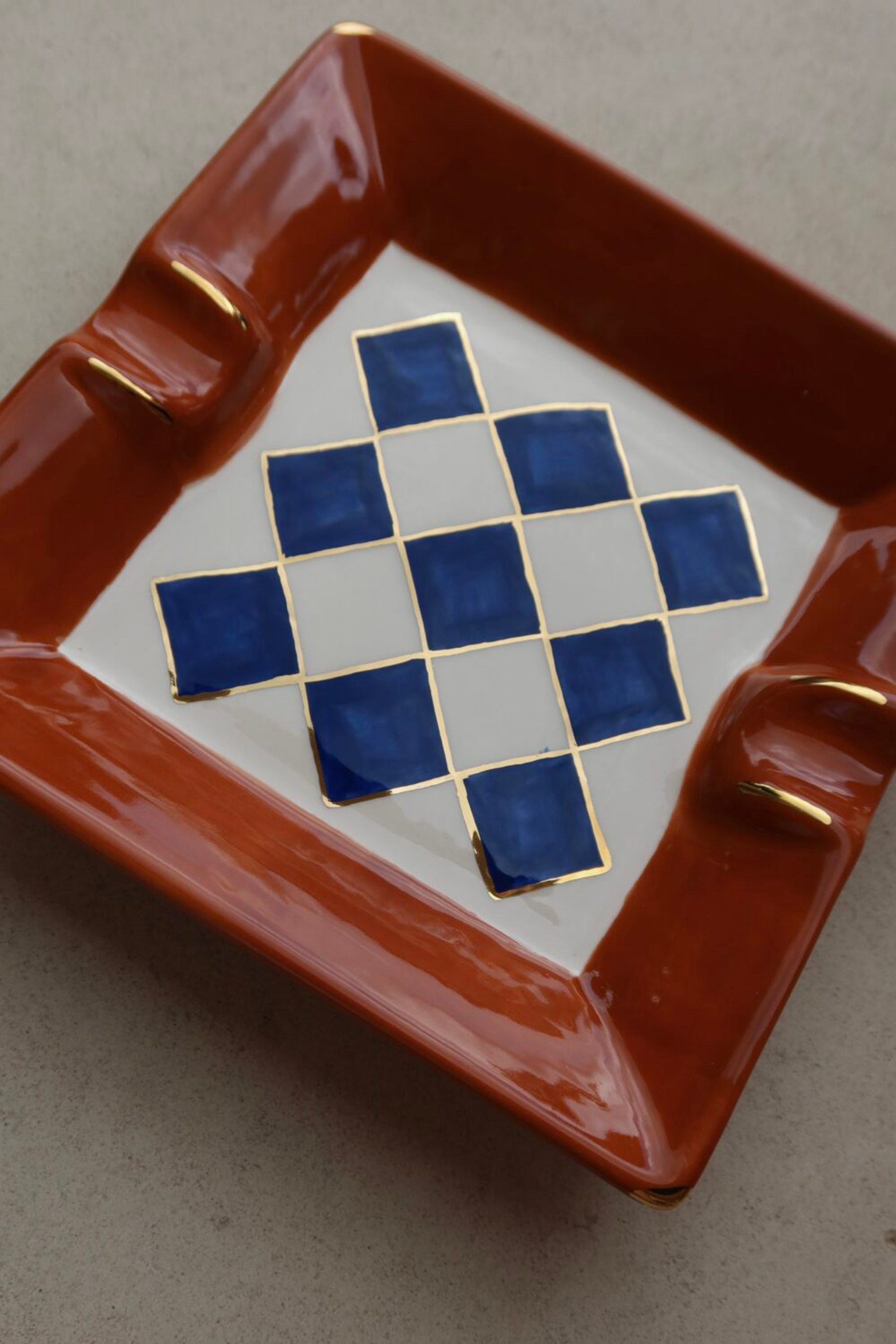 Cinzeiro Checkered Morocco 3