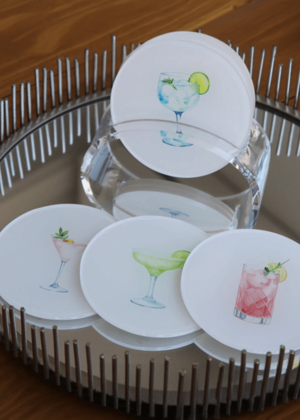 Set Porta Copos Cocktails