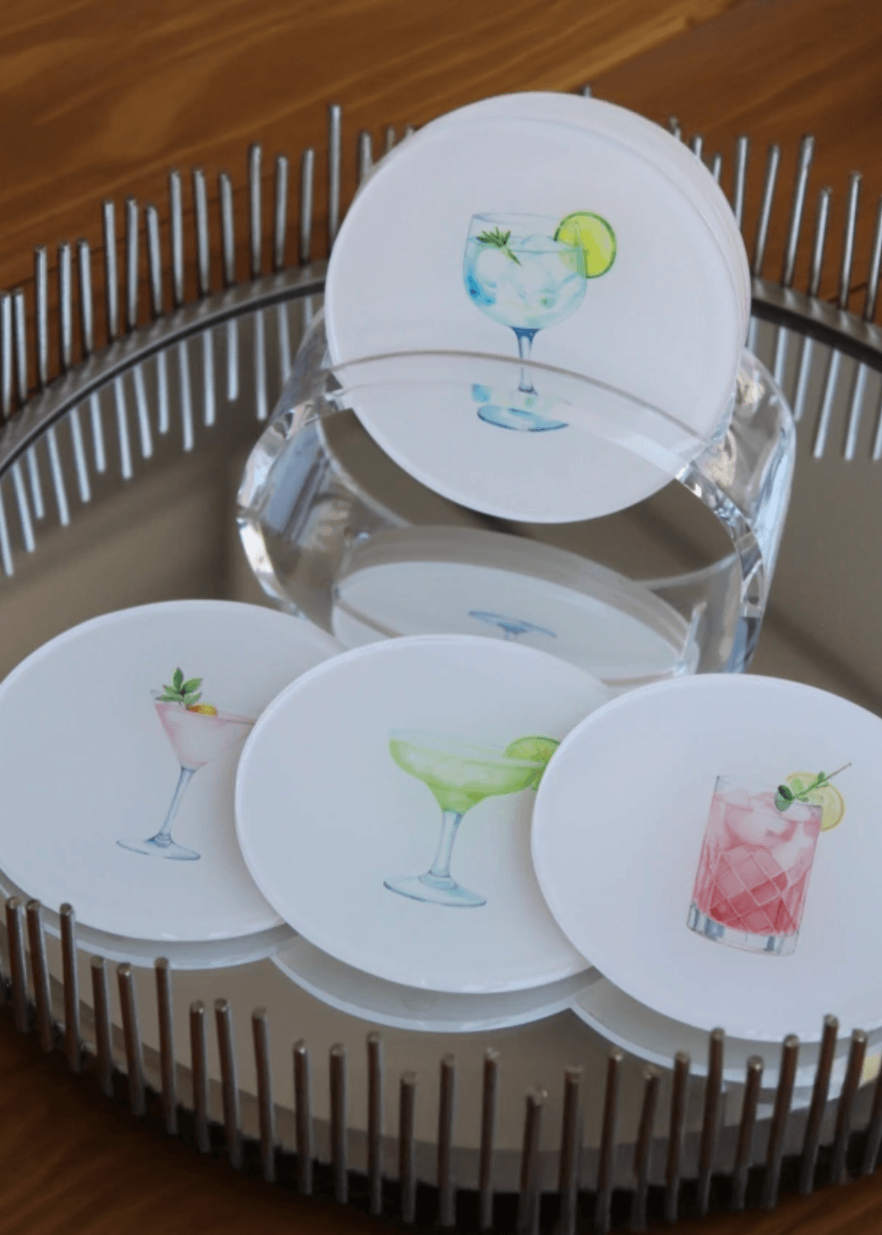 Set Porta Copos Cocktails 3