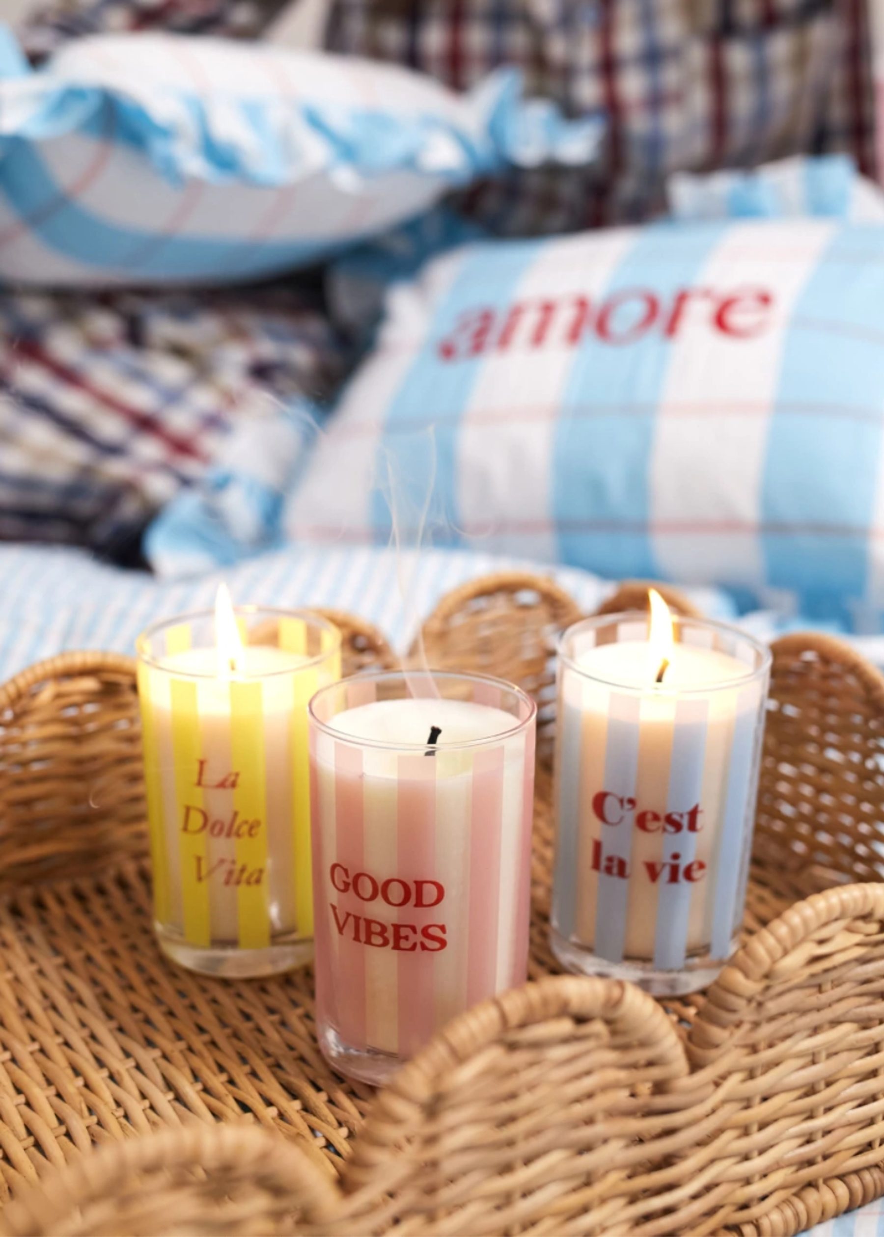 Caixa 3 Velas Desejo - Collab Rouparia Carioca 2