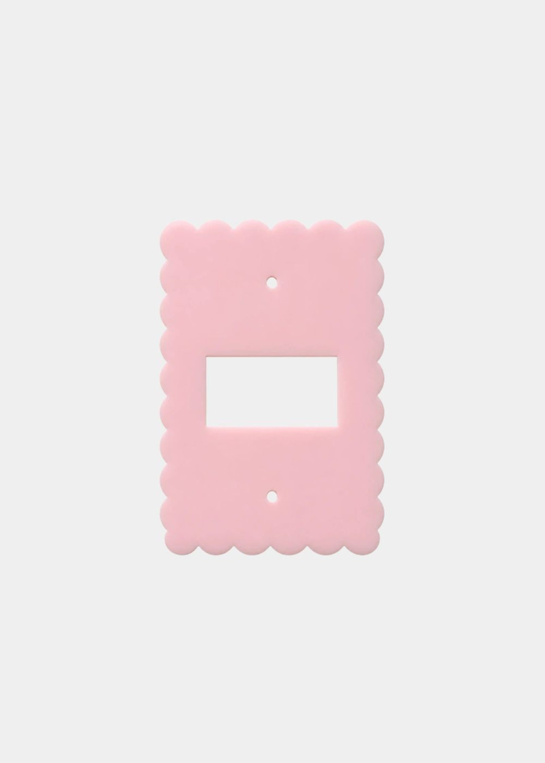 Placa De Tomada E Interruptor Rosa E Vinho 3