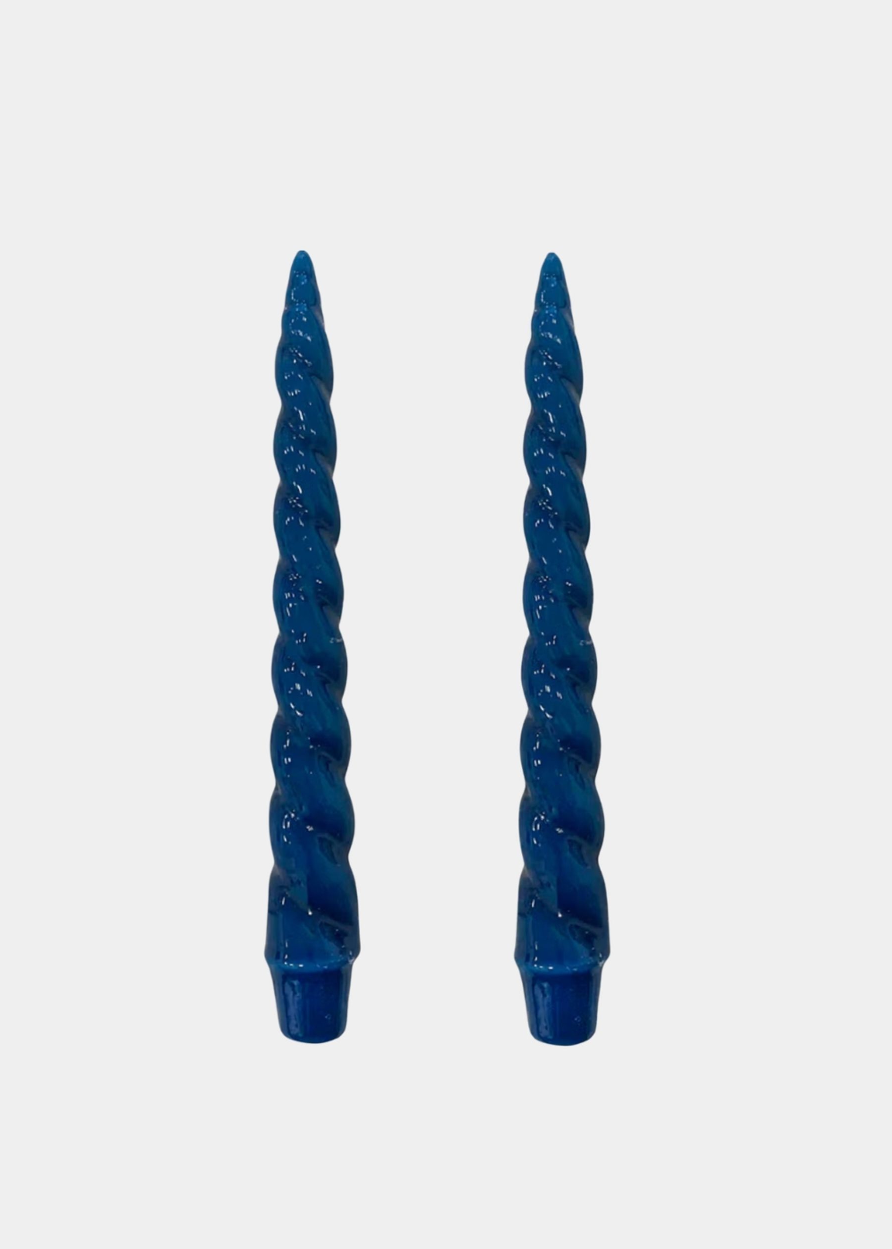 Dupla Vela Castiçal Nuvem Azul Marinho 1