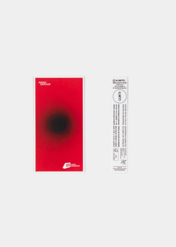 Caixa De Fósforo Vermelho - Collab Anish Kapoor