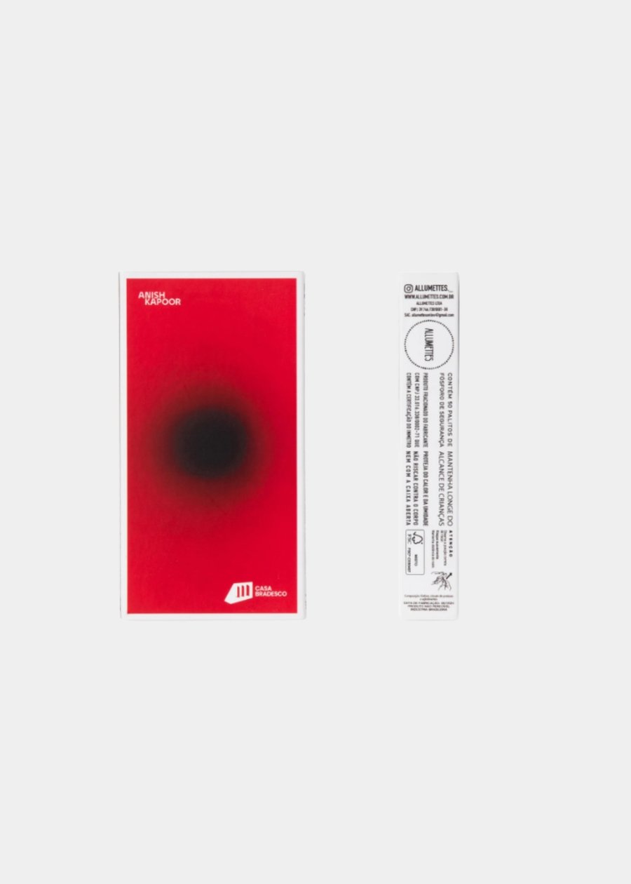 Caixa De Fósforo Vermelho - Collab Anish Kapoor