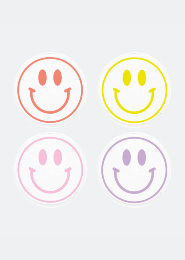 Set Porta Copos Smiley