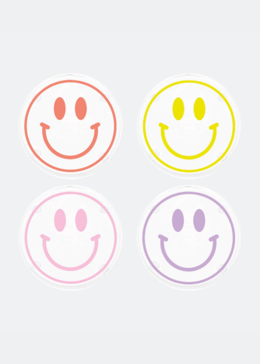 Set Porta Copos Smiley