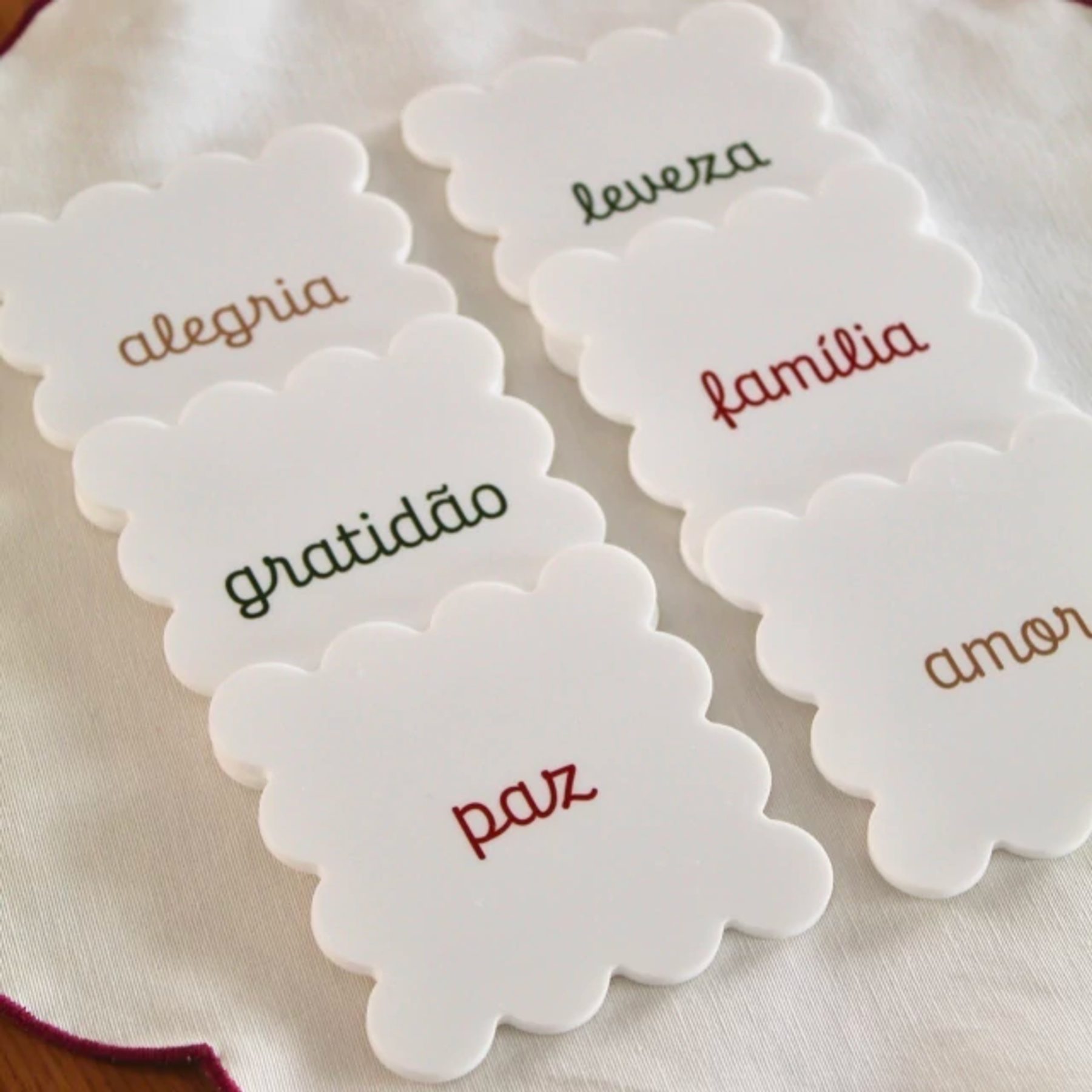 Set Porta Copos Desejos 2