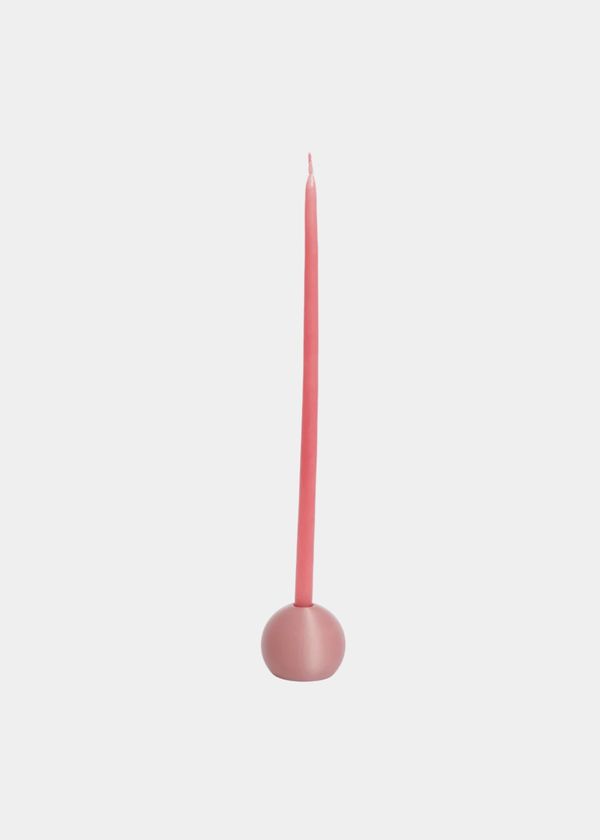 Vela Castiçal Slim Rosa Antigo