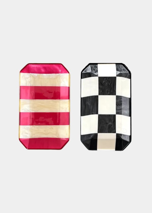 Dupla Mini Tray - Bandejas Em Acrílico
