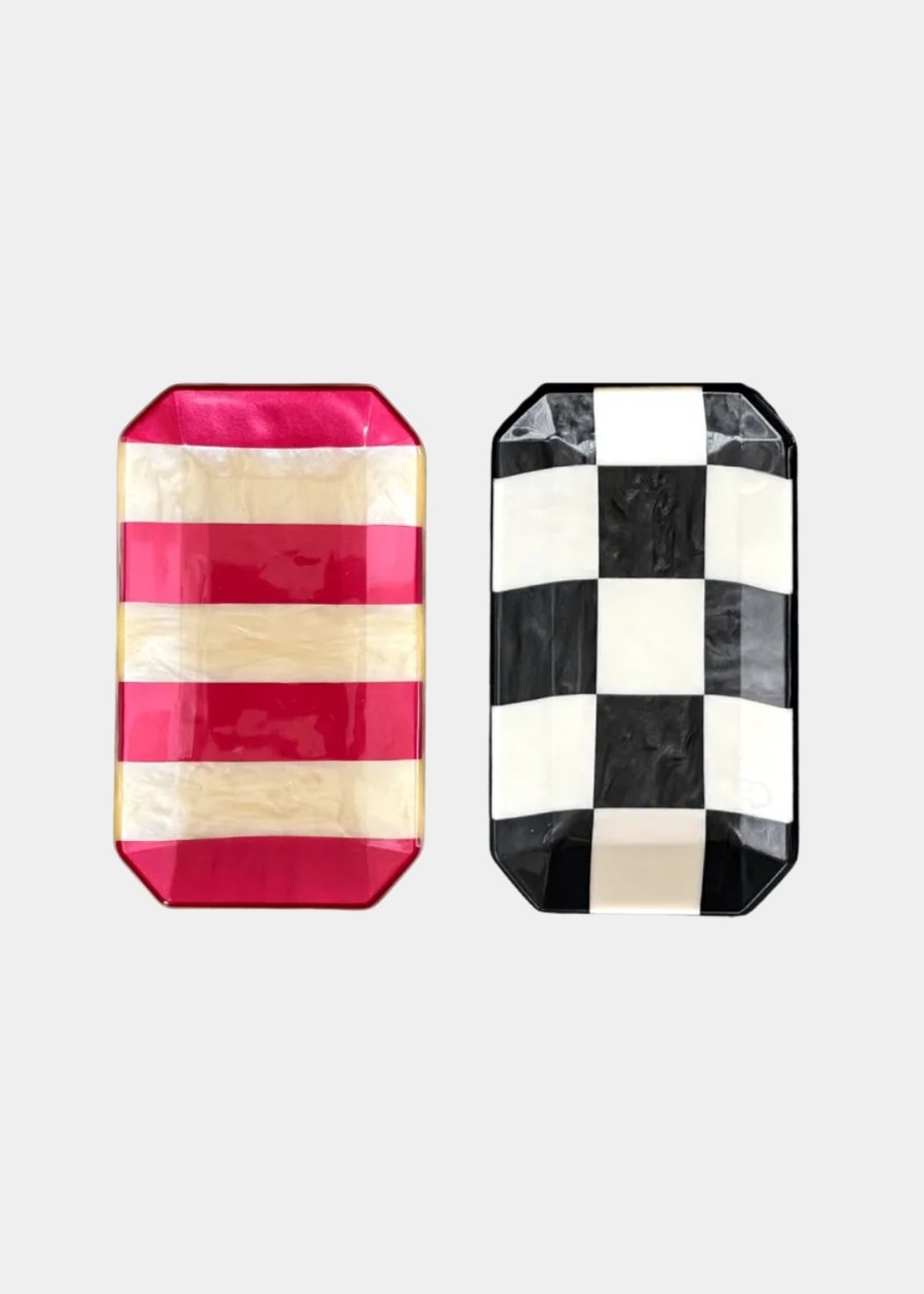 Dupla Mini Tray - Bandejas Em Acrílico