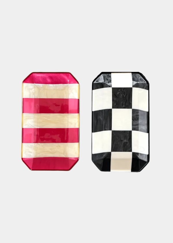 Dupla Mini Tray - Bandejas Em Acrílico
