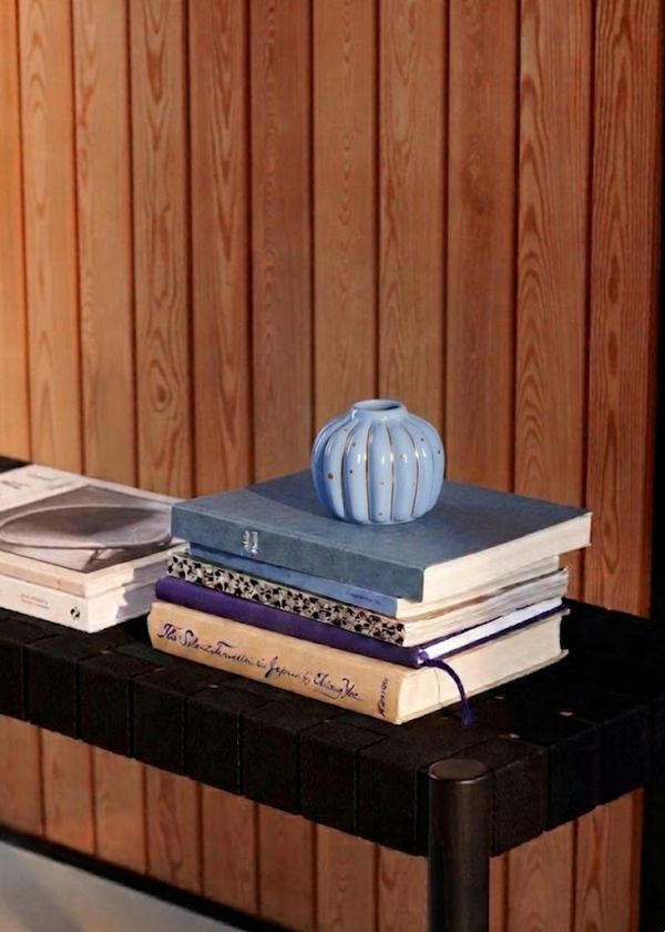 Vaso Gold Illusion Azul