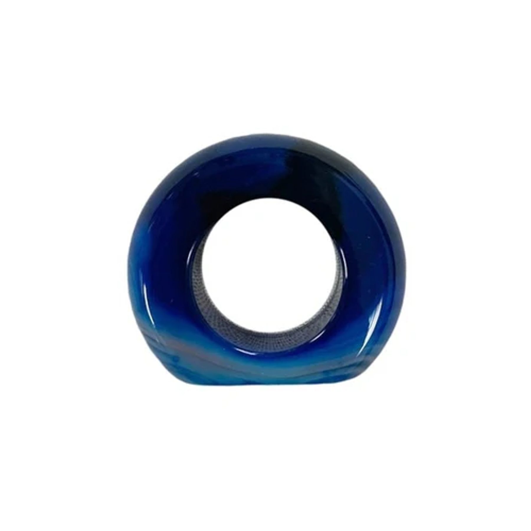 Porta Guardanapo Ágata azul 3