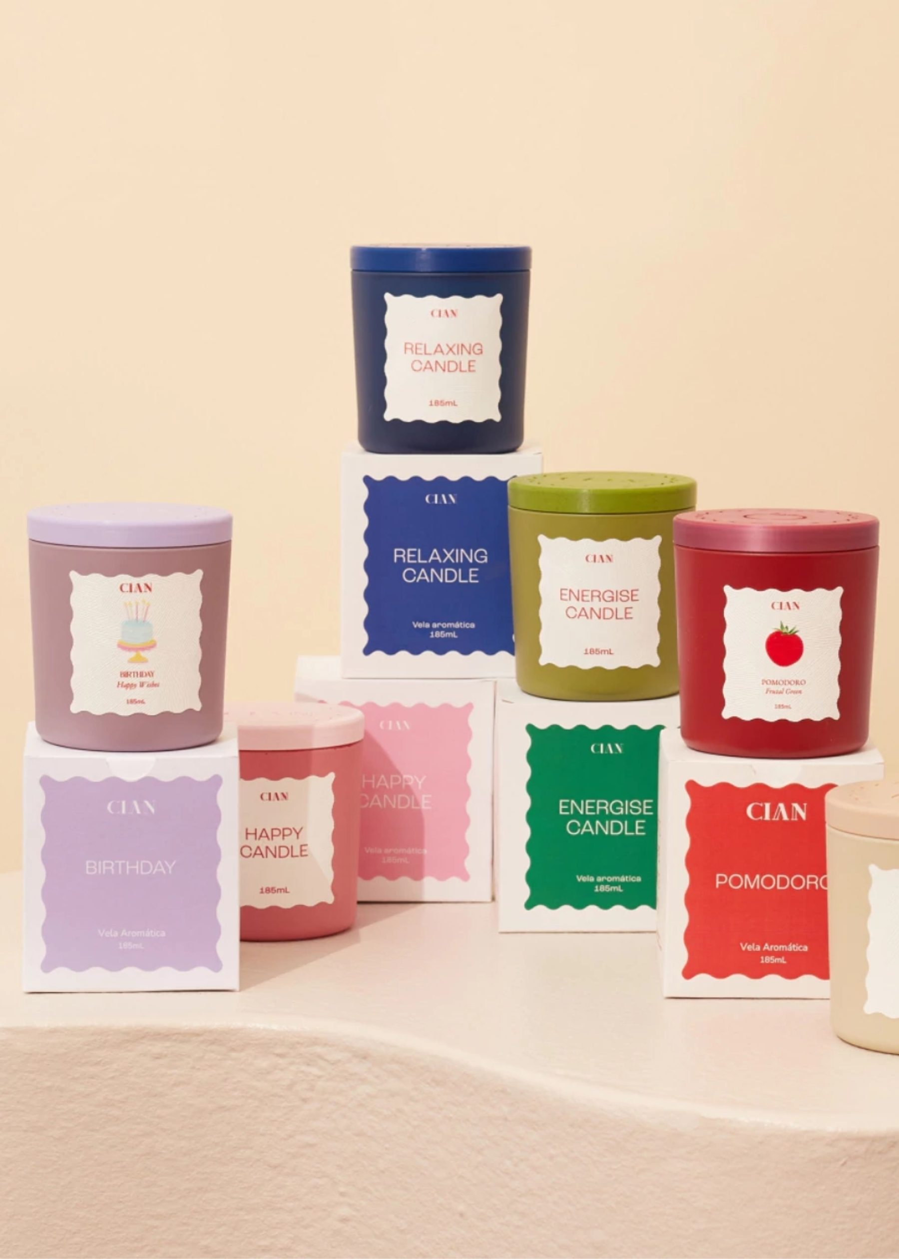 Vela Aromática Energise 2