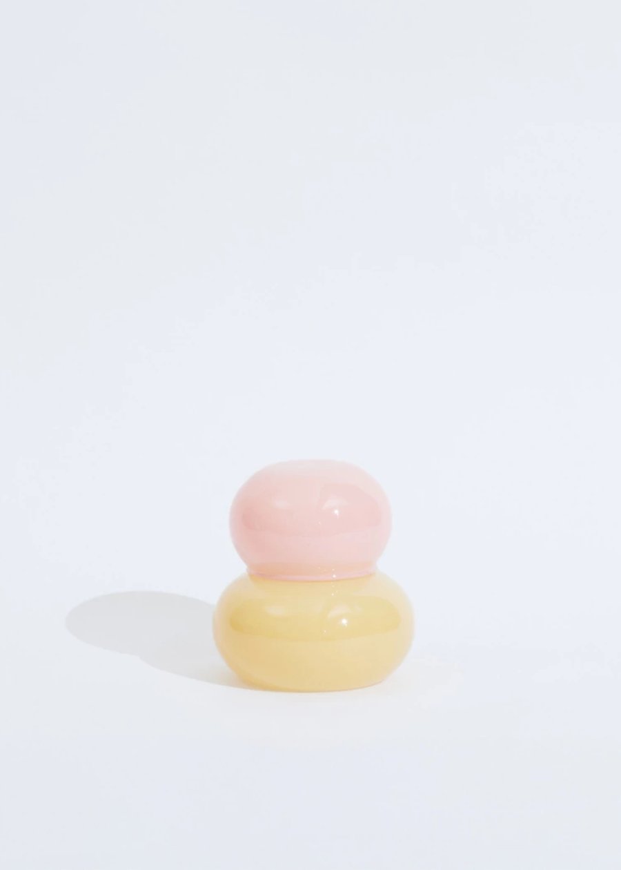 Porta-Objetos Esfera Rosa + Amarelo