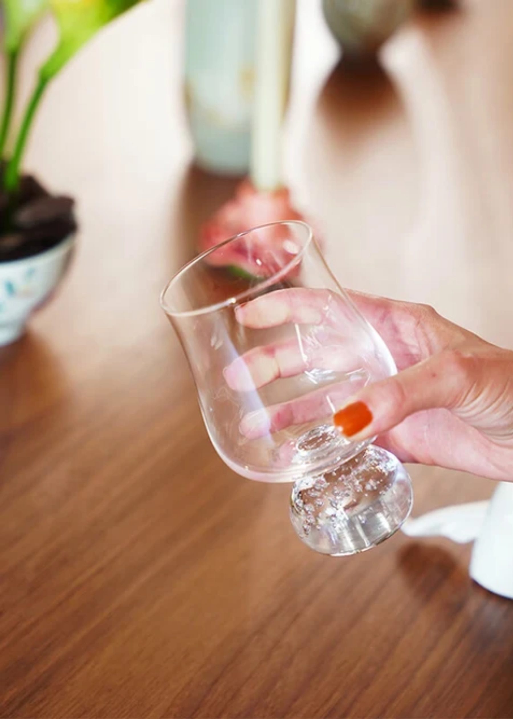 Taça Celeste Transparente 2