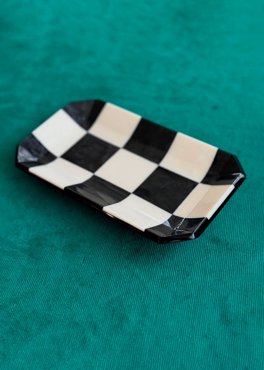 Bandeja Em Acrílico P&B Mini Tray Chess