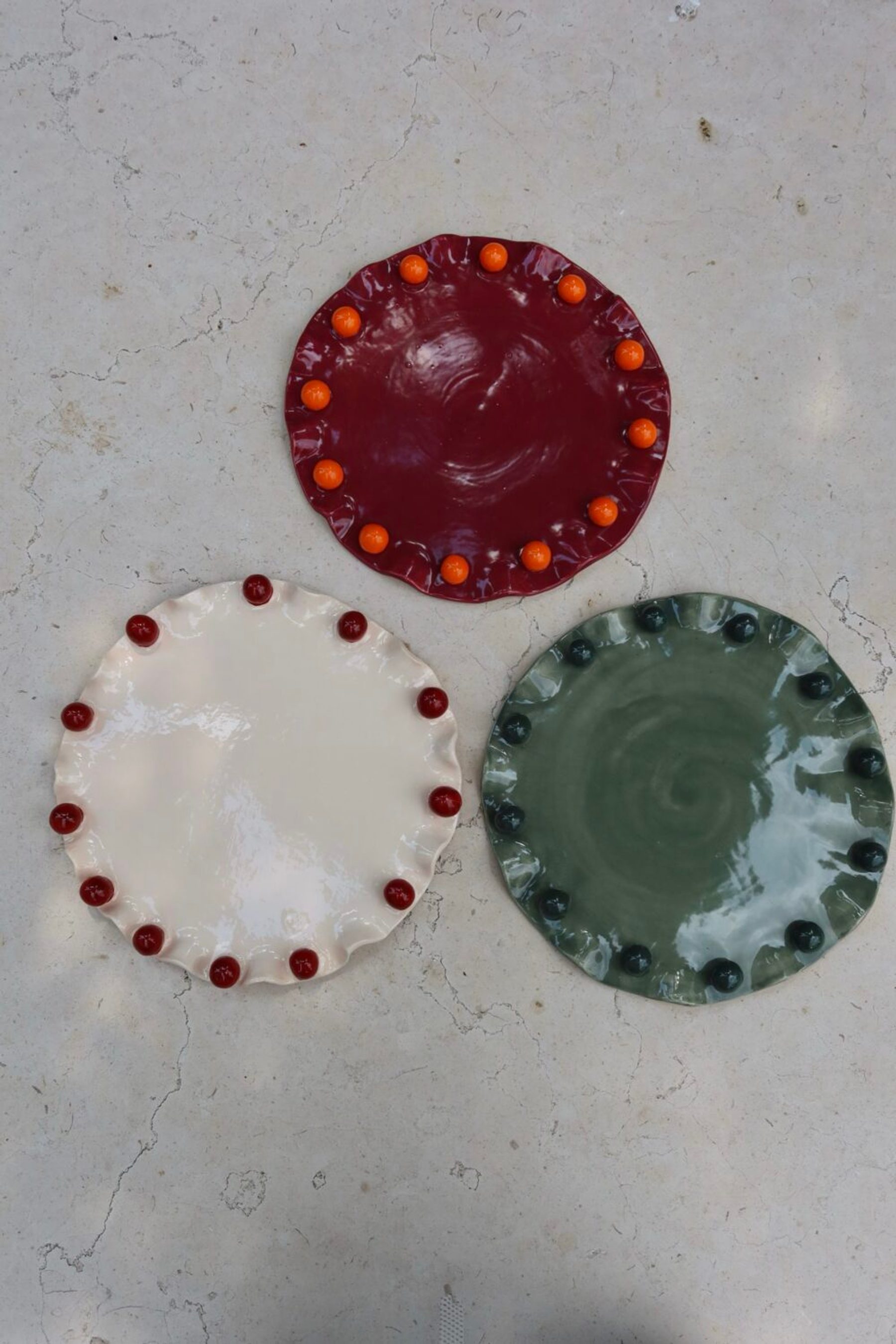 Travessa Ruffled Verde Basil 4