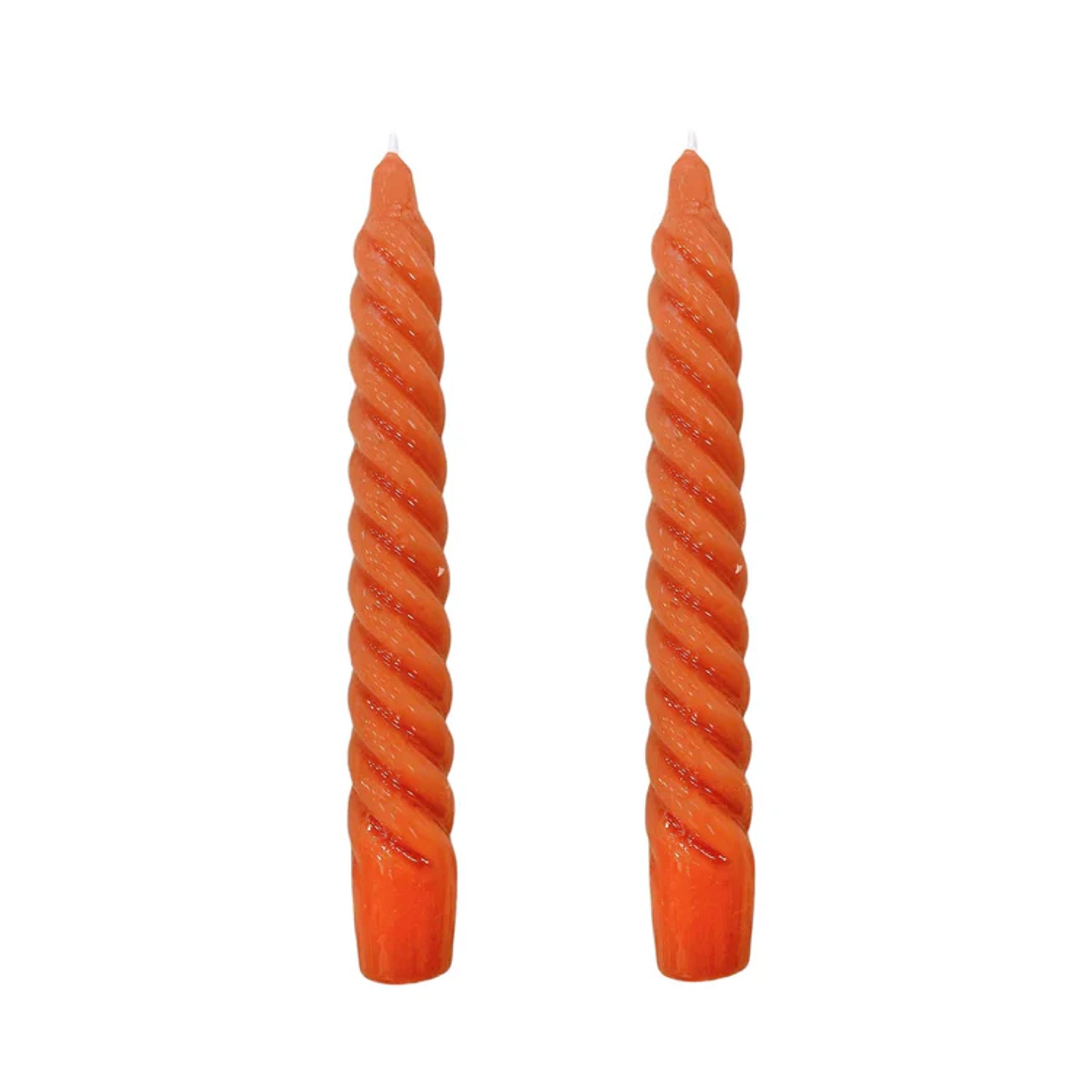 Vela Castiçal Twist Bold Terracota 2