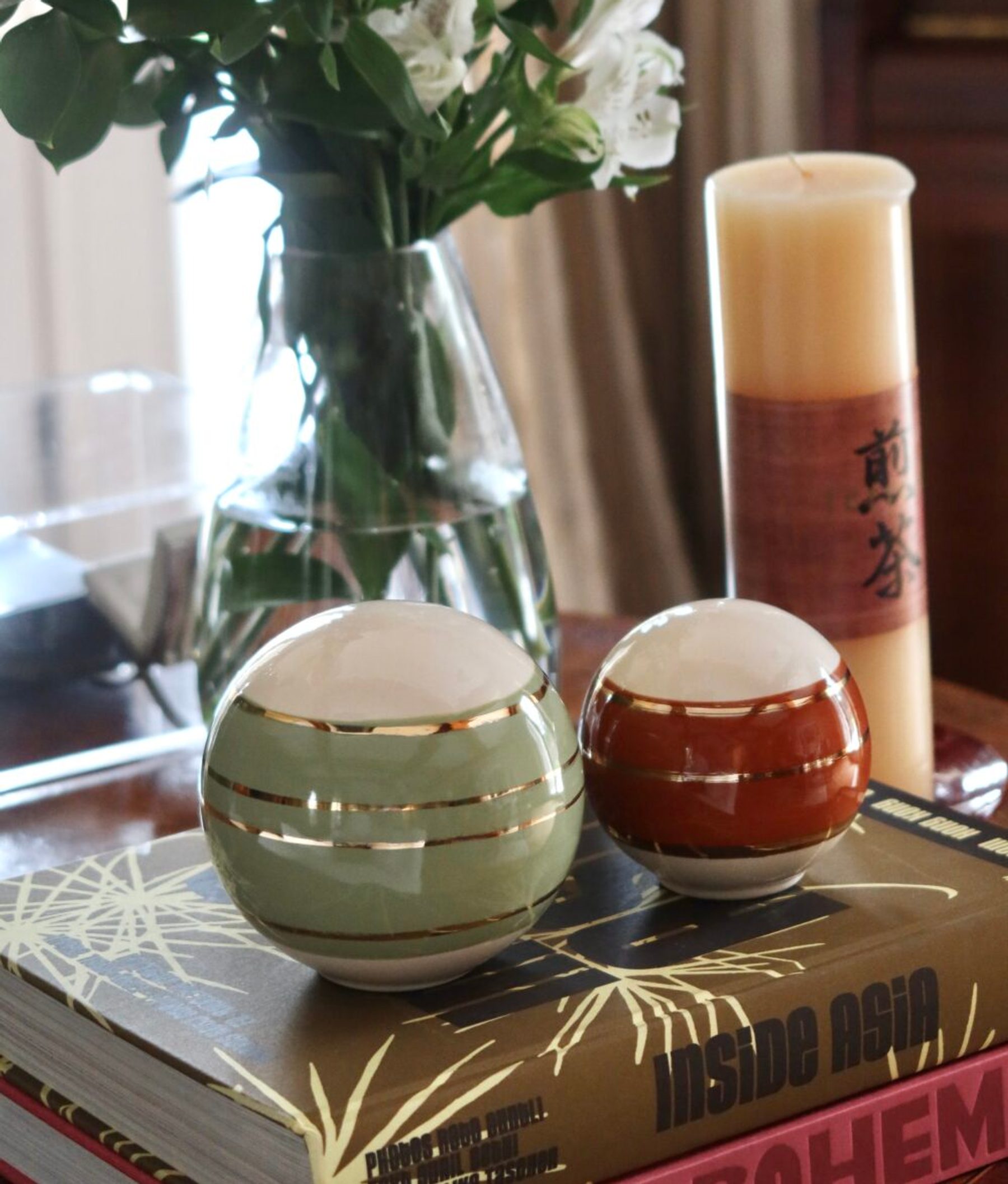 Bubble - Sage & Terracota 2