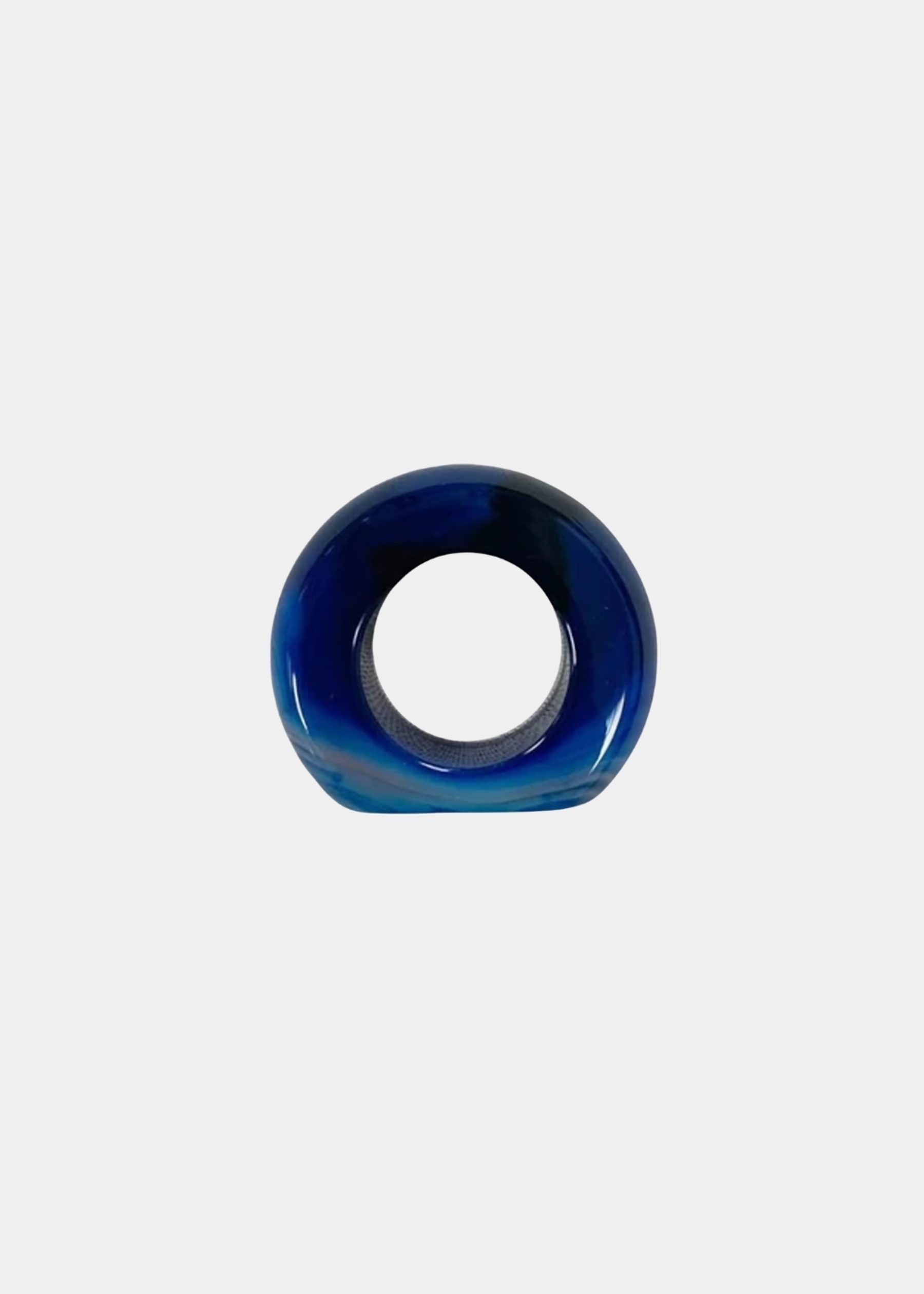 Porta Guardanapo Ágata azul 3