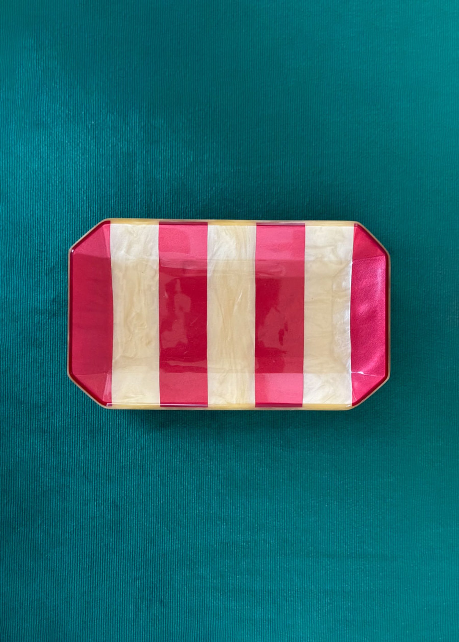 Bandeja Em Acrílico Mini Tray Stripes 2