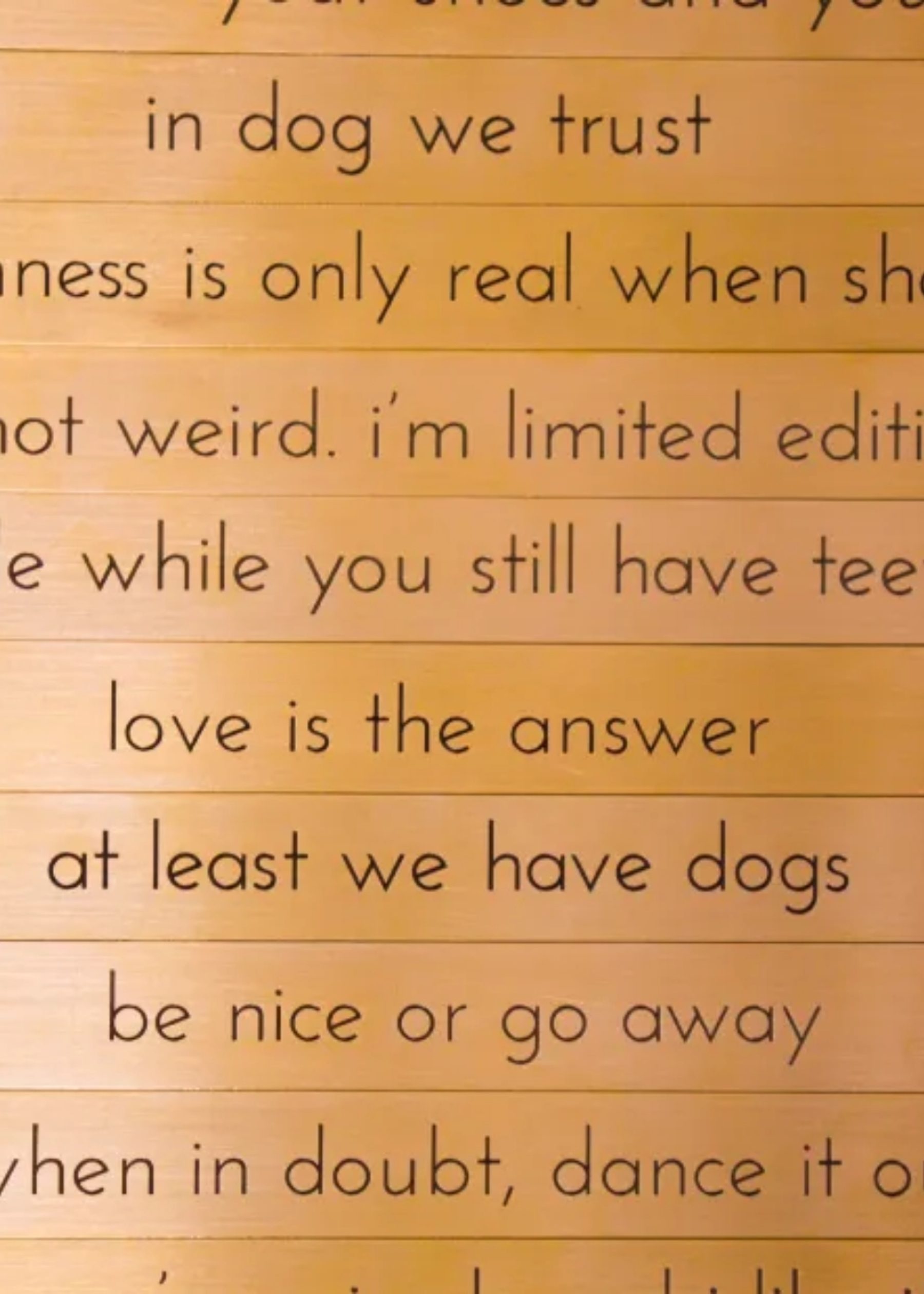 Escolha Três Frases - Coleção Make Me Feel 2