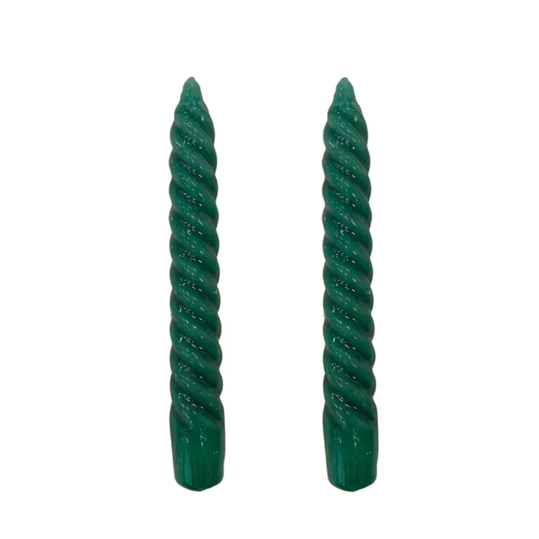 Vela Castiçal Twist Bold Verde Escuro 3