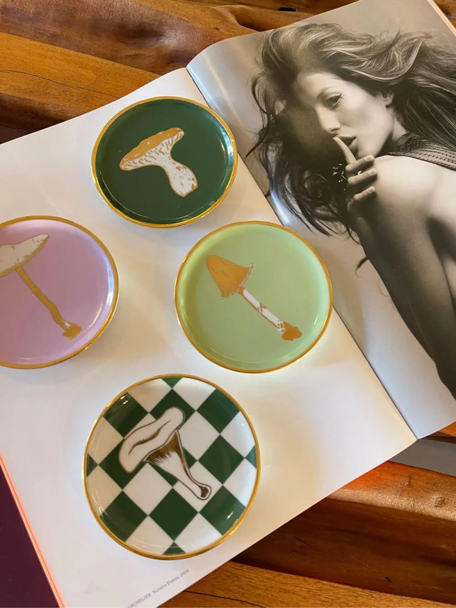 Kit Candy 4 Pratos Porcelana 2