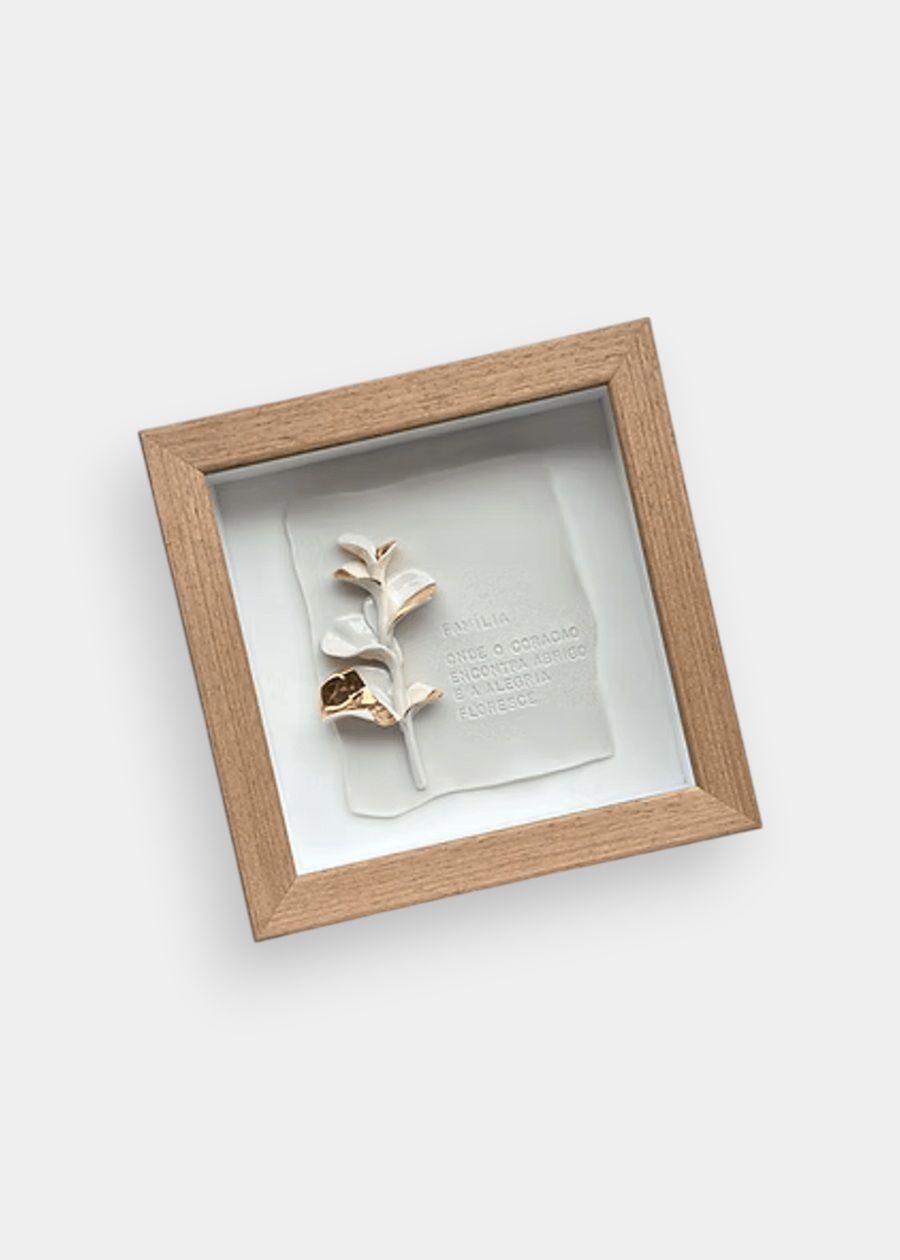 Quadro Flora - Moldura De Madeira