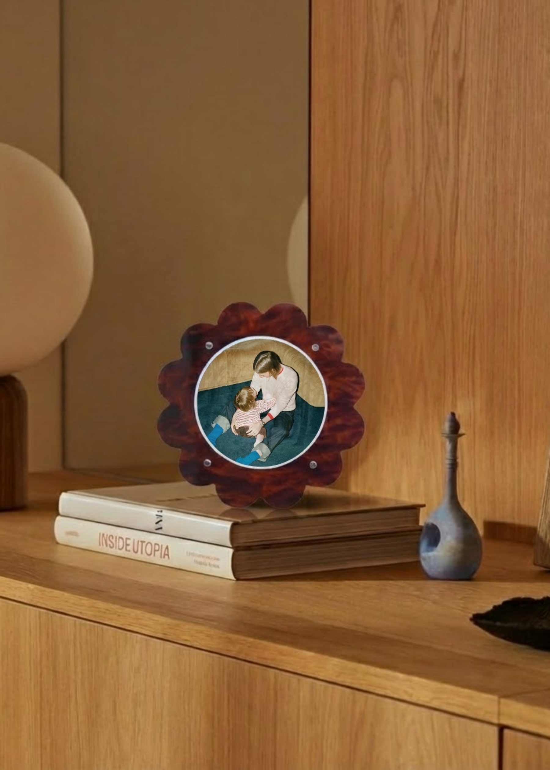 Porta Retrato Flower Tartaruga 4