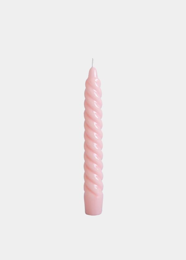 Vela Castiçal Zig Zag Rosé