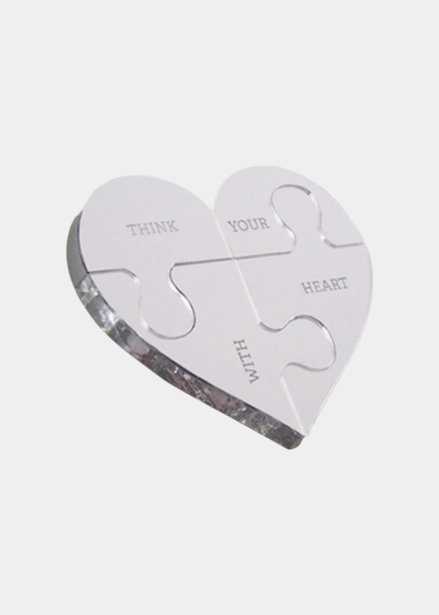 Puzzle Coração Silver