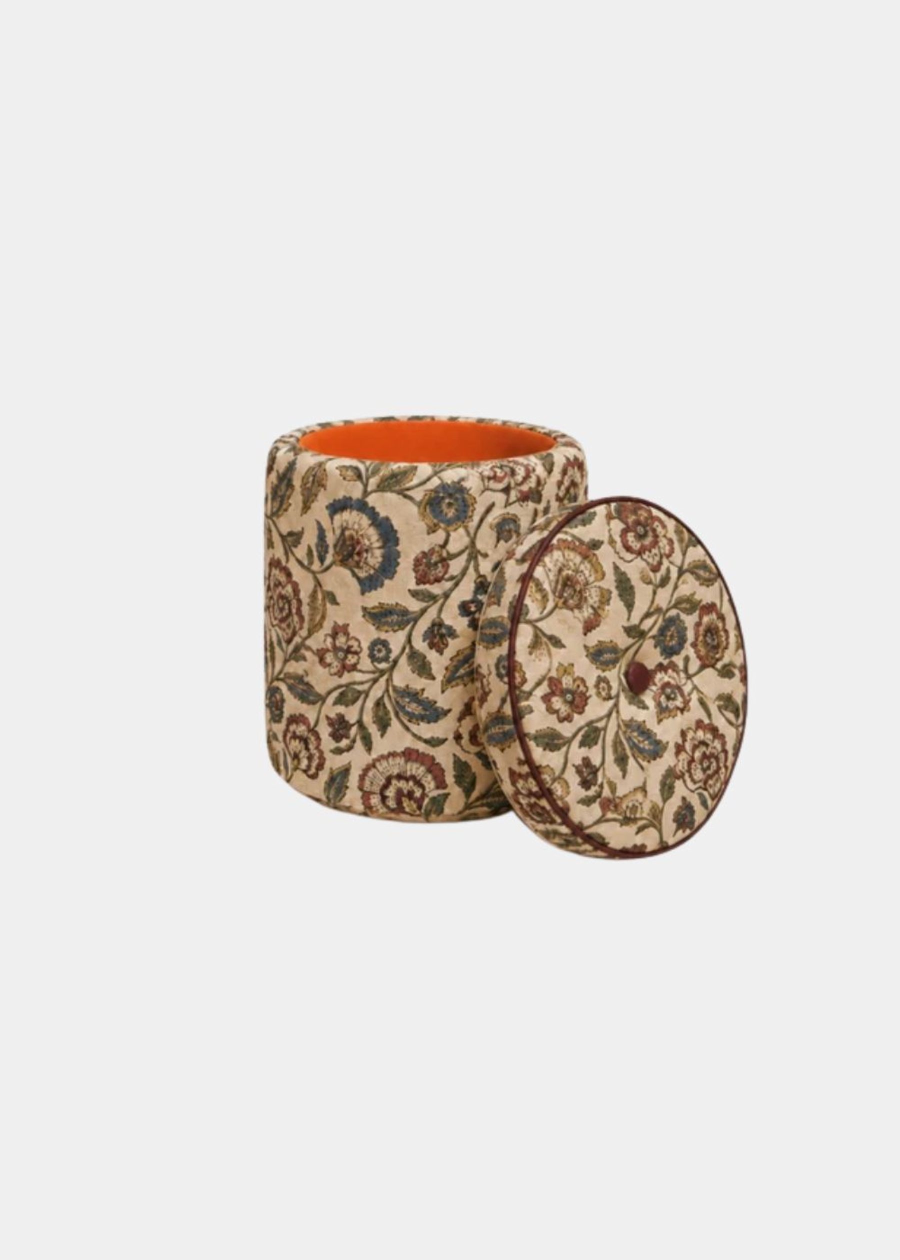 Puff Estampa Floral Indiano 2